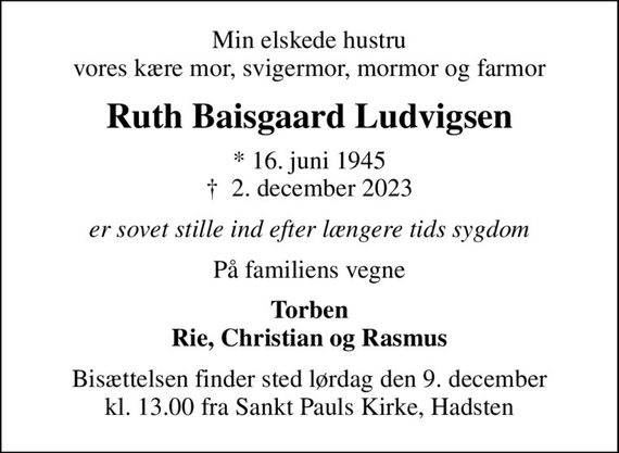 Ruth Ludvigsen